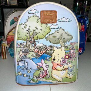 Loungefly Disney Winnie the Pooh Spring Scene Mini Backpack